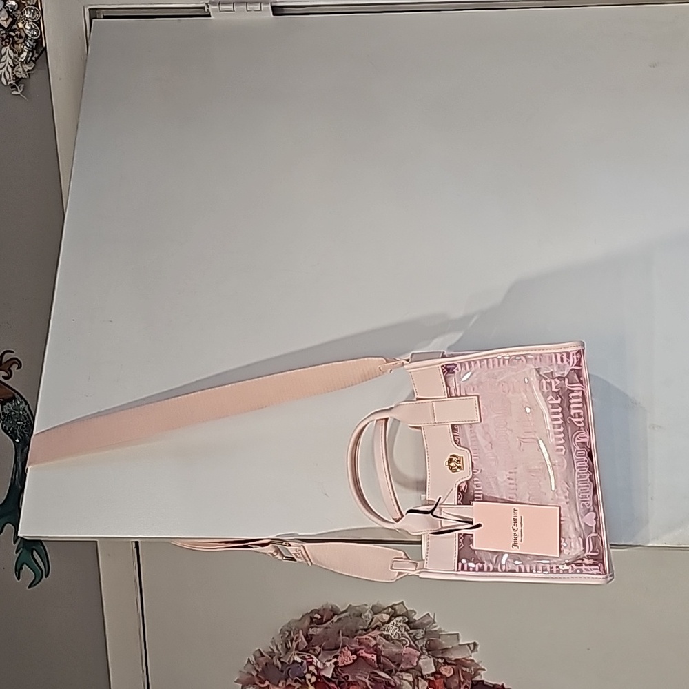 Beautiful Pink/Clear Juicy Couture Bag - Picture 7 of 7